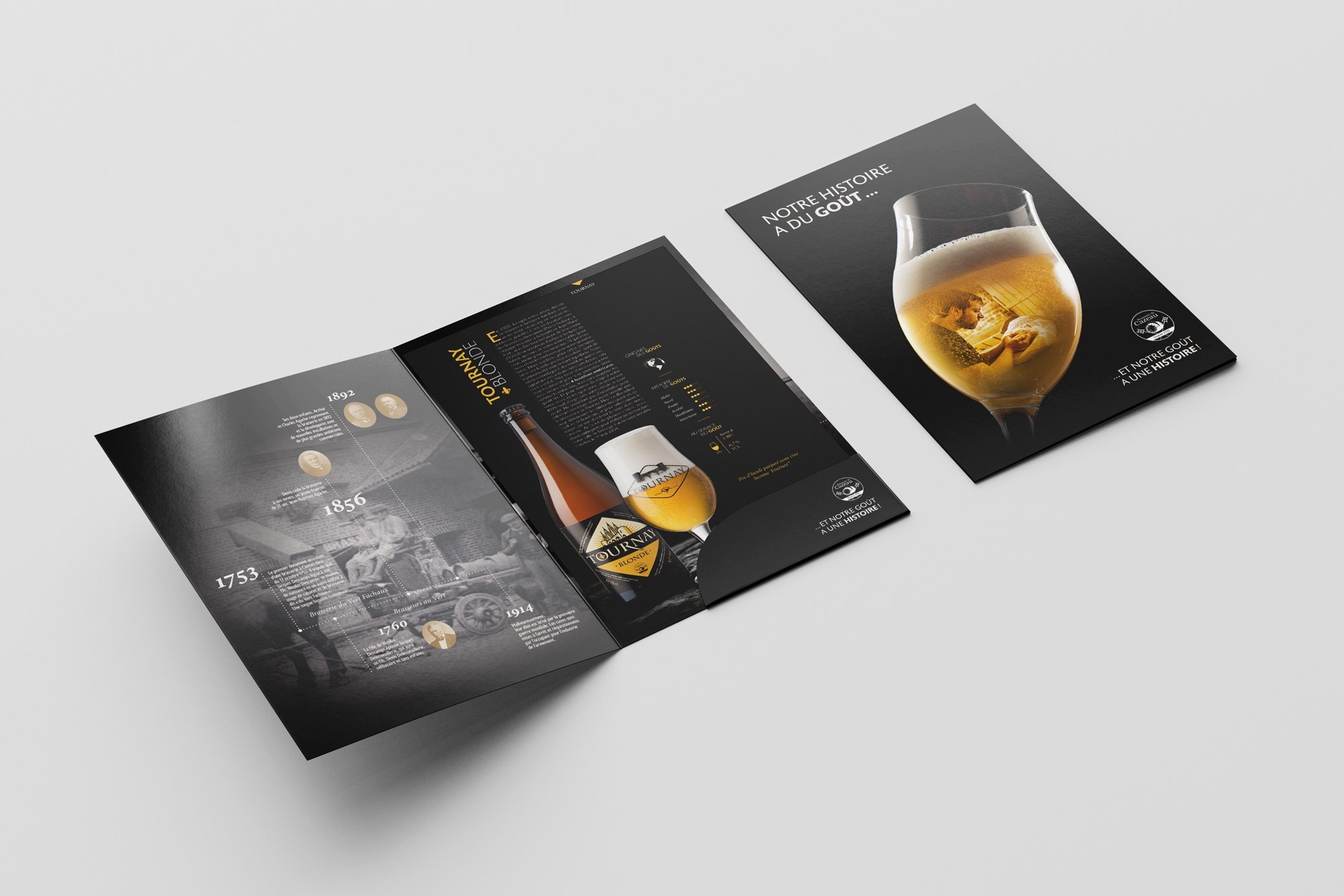 Labelpages | Portfolio | Brasserie de Cazeau